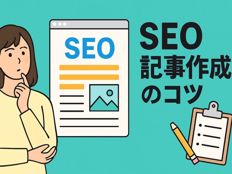 SEO記事作成のコツを初心者向けに解説！見出しや構成のポイントとは